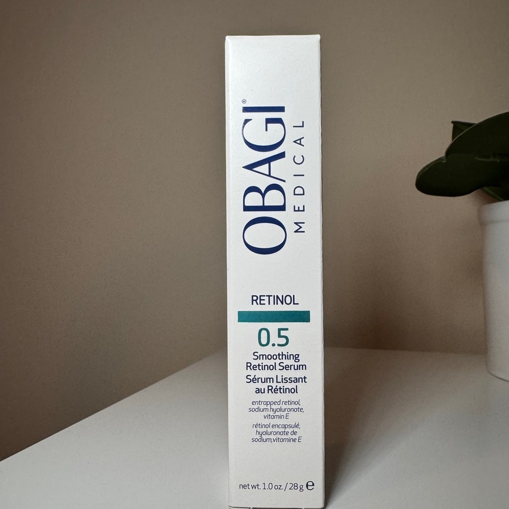 Obagi Medical 0.5 Smoothing Retinol Serum 
High-Concentration Retinol 1 oz NEW